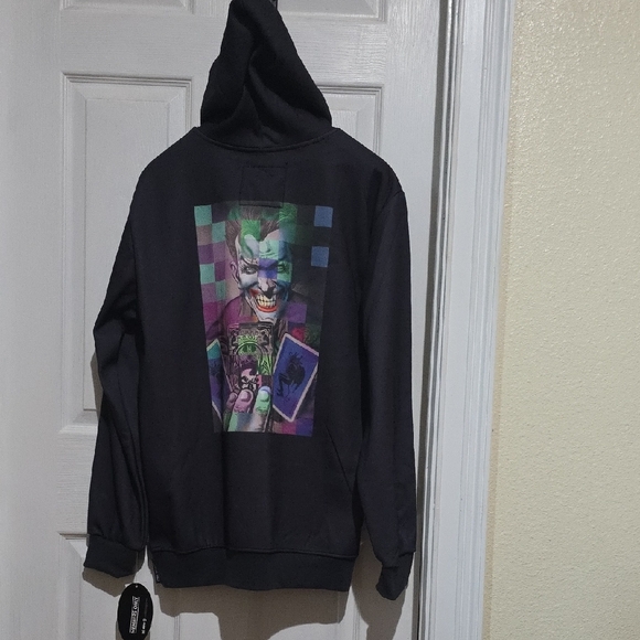 Members Only Black Batman Hoodie - Picture 1 of 10